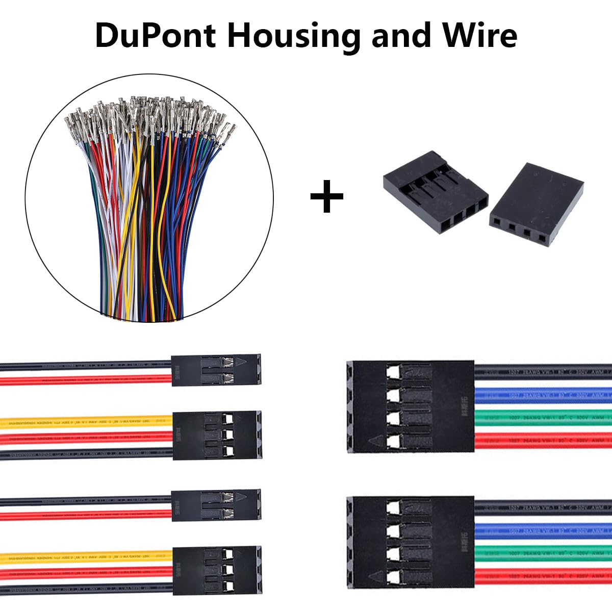 Amazon.com: Teansic GH1.25mm to Dupont 2.54mm Connectors Kit